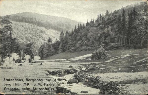 Verlag WIRO Wiedemann Nr. 922 Stutenhaus Berghotel am Adlersberg