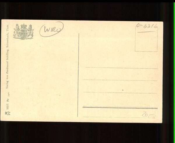 Verlag WIRO Wiedemann Nr. 940 Stützerbach Thüringen – Bild 2
