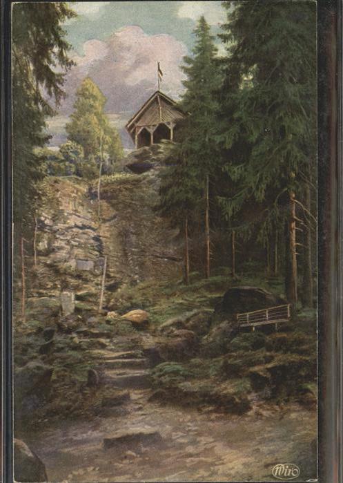 Verlag Wiedemann WIRO Nr. 3564 Ilmenau Schwalbenstein