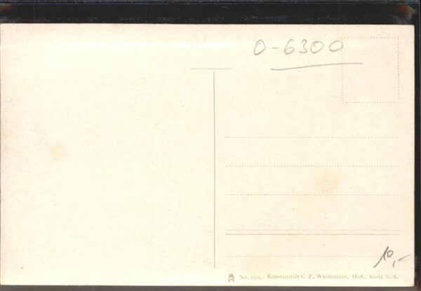 Verlag Wiedemann WIRO Nr. 1705 Ilmenau Schortetal Hirsch – Bild 2