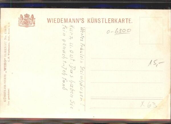 Verlag Wiedemann WIRO Nr. 1700 B Ilmenau – Bild 2
