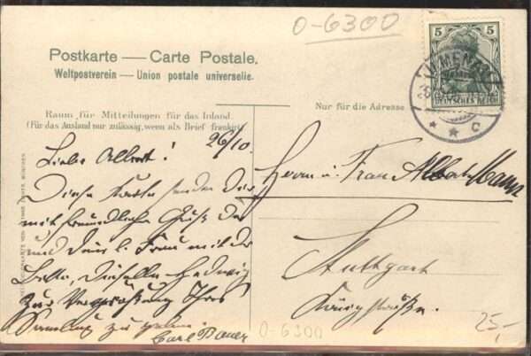 Schwalbenkarte Ilmenau Ottmar-Zieher-Verlag – Bild 2