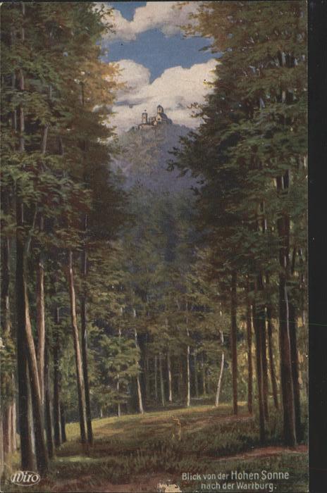 Verlag Wiedemann WIRO Nr. 3074 Hohe Sonne Wartburg