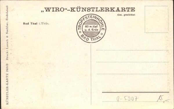 Verlag WIRO Wiedemann Nr. 2909 B Bad Thal – Bild 2