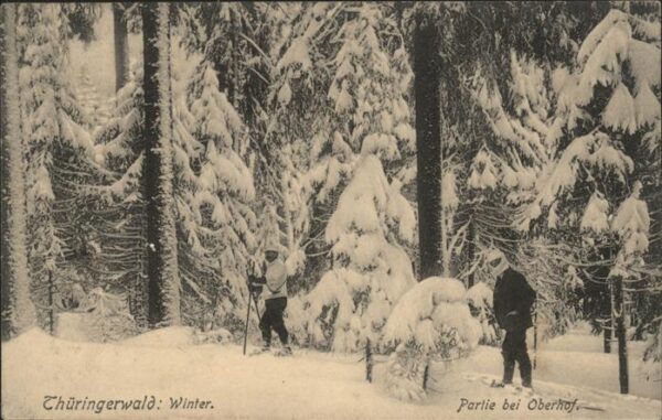 Skifahren Oberhof Thüringerwald