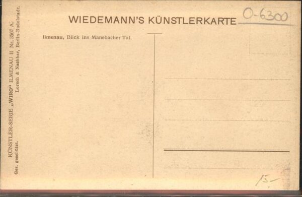 Verlag Wiedemann WIRO Nr. 3567 A Ilmenau – Bild 2