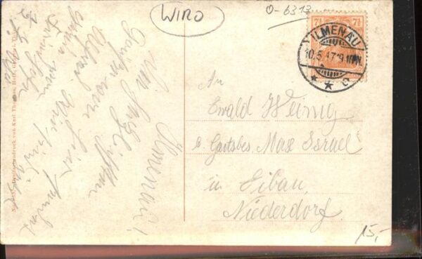 Verlag WIRO Wiedemann Nr. 853 Manebacher Tal – Bild 2