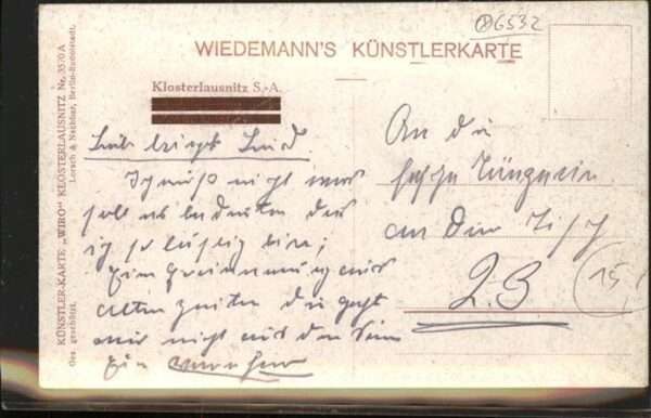 Verlag Wiedemann WIRO Nr. 3570 A Klosterlausnitz – Bild 2