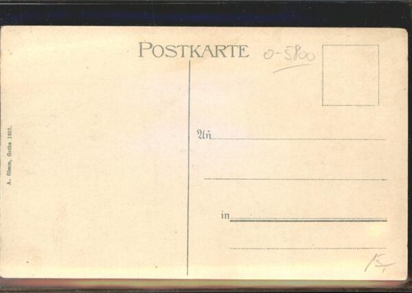 Liederkarte Thüringer Gruss Adelheid Etmer – Bild 2