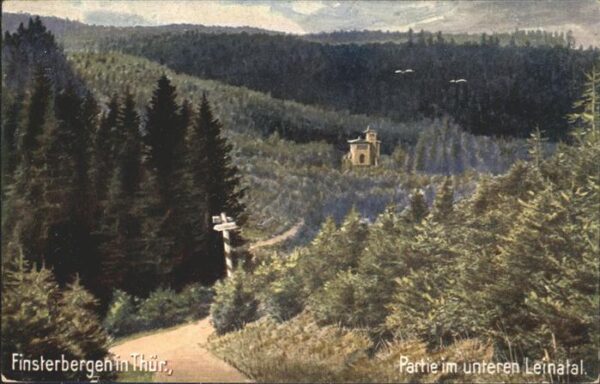 Verlag Wiedemann WIRO Nr. 1866 A Finsterbergen Leinatal
