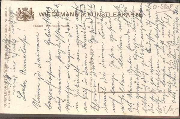 Verlag WIRO Wiedemann Nr. 3461 A Tabarz Thüringer Wald – Bild 2