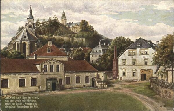 Verlag Wiedemann WIRO Nr. 2614 A Rudolstadt-Ost Schlillerstätte