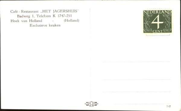 Hoek van Holland Cafe Restaurant Het Jagershuis – Bild 2