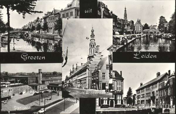 Leiden Stadthuis Breestraat Station