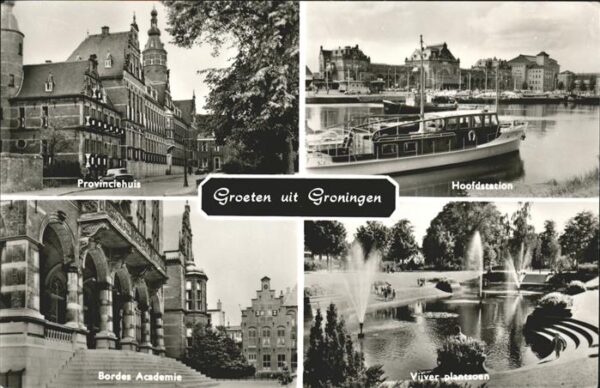 Groningen Bordes Academie Provinciehuis Hoofdstat