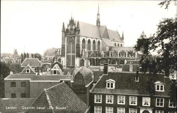 Leiden Gezicht vanat De Burcht