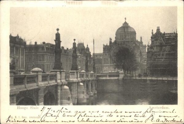 Amsterdam Niederlande Hooge Sluis