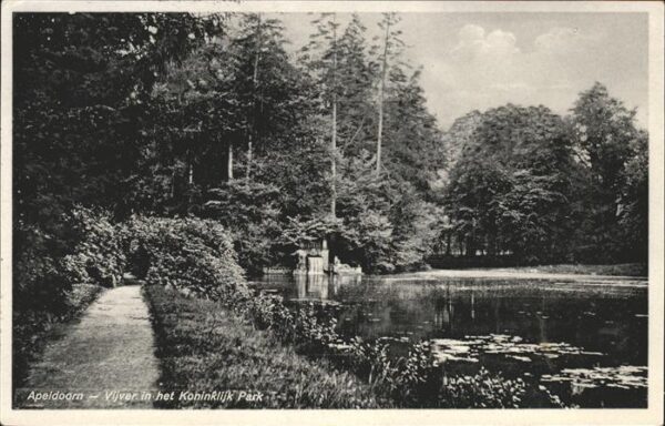 Apeldoorn Vijver in het Koninklijk Park
