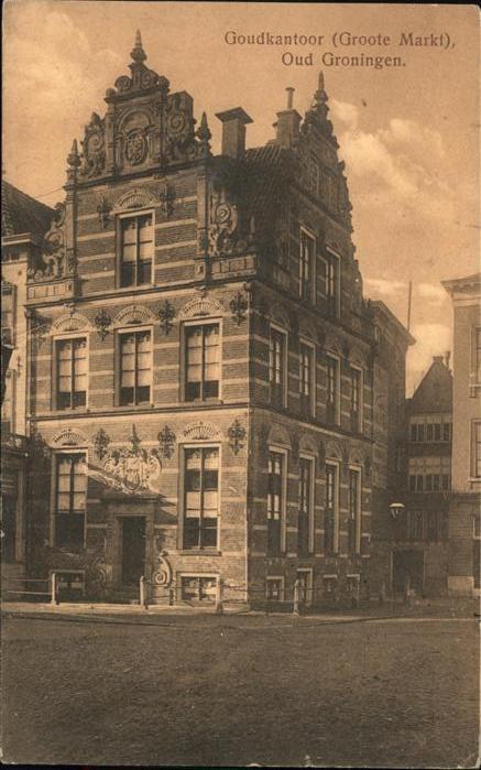 Groningen Goudkantoor Groote Markt