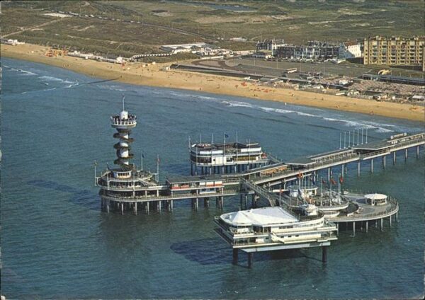 Scheveningen Luchtopname Pier Fliegeraufnahme