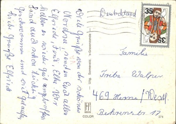 Gravenzande Wappen Mühle Kirche – Bild 2