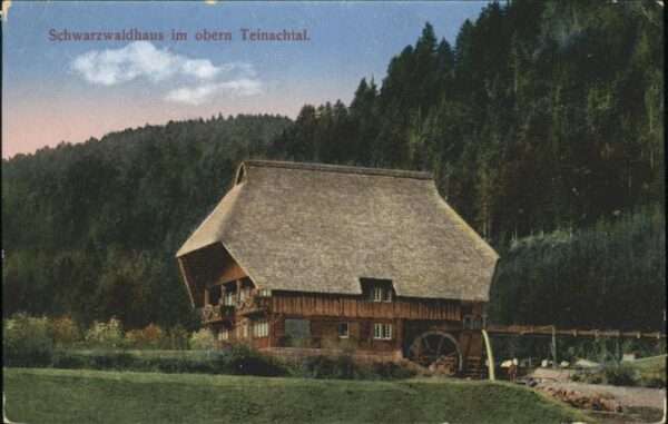 Schwarzwald Schwarzwaldhaus Teinachtal