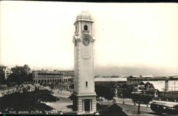 Colombo Ceylon Sri Lanka The Khan Clock Tower