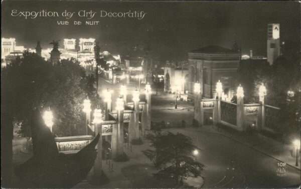 Exposition Arts Decoratifs Paris 1925