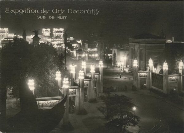 Exposition Arts Decoratifs Paris 1925