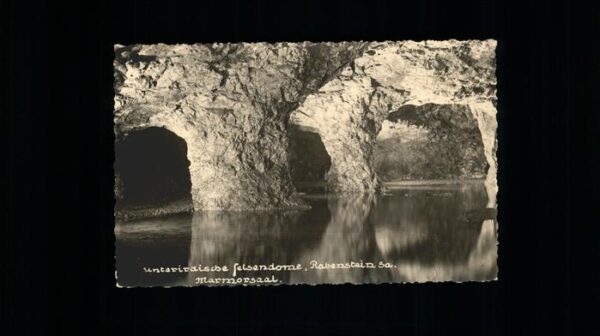 Hoehlen Caves Grottes Felsendom Rabenstein Marmorsaal