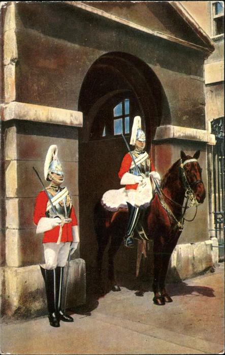 Leibgarde Wache Pferd Whitehall London