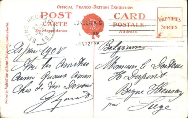 Exhibition Franco-British London 1908 Fine Art Palace – Bild 2