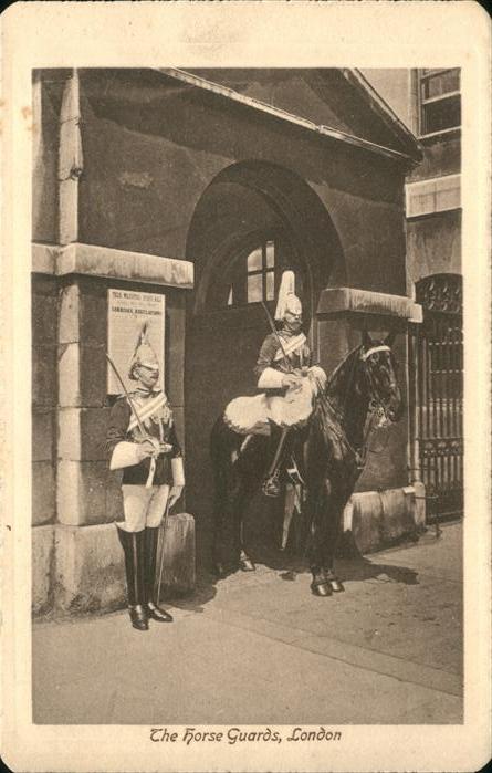 Leibgarde Wache Horse Guards London