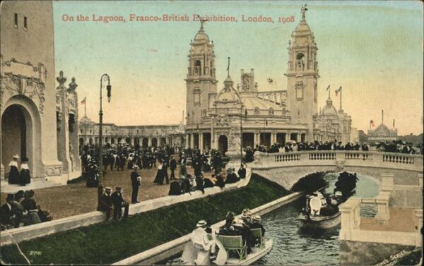 Exhibition Franco-British London 1908 On the Lagoon