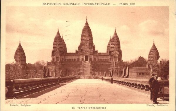 Exposition Coloniale Paris 1931 Temple d_Angkor-Vat
