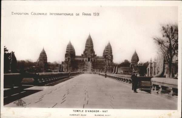 Exposition Coloniale Paris 1931 Temple d_Angkor-Vat