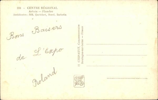 Exposition Internationale Paris 1937 Centre Regional – Bild 2