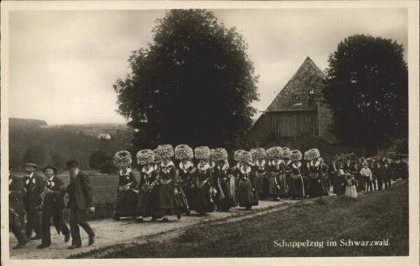 Trachten Schwarzwald Schappelzug