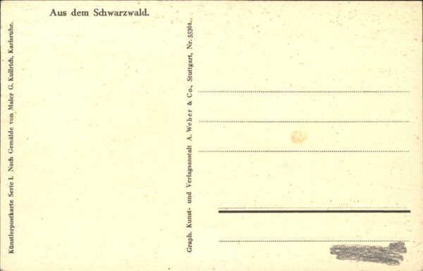 Kullrich G. Nr. 55361 Schwarzwald – Bild 2