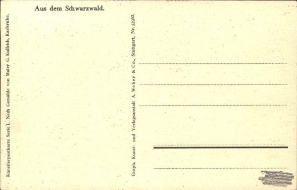 Kullrich G. Nr. 55362 Schwarzwald – Bild 2