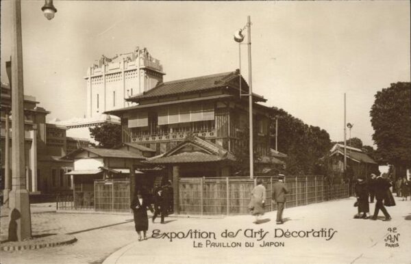Exposition Arts Decoratifs Paris 1925 Pavillon du Japon