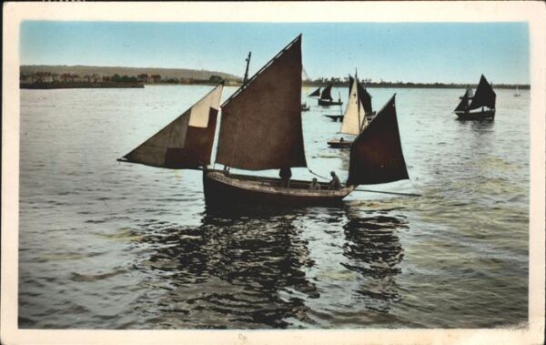 Segelboote Barques de peche