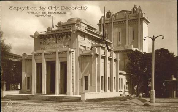 Exposition Arts Decoratifs Paris 1925 Pavillon de Belgique