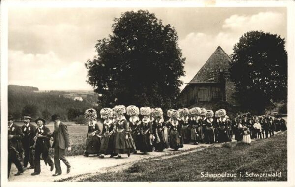 Trachten Schwarzwald Schappelzug