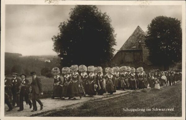 Trachten Schwarzwald Schappelzug