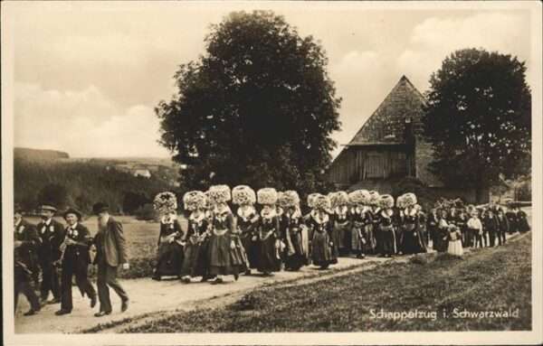Trachten Schwarzwald Schappelzug