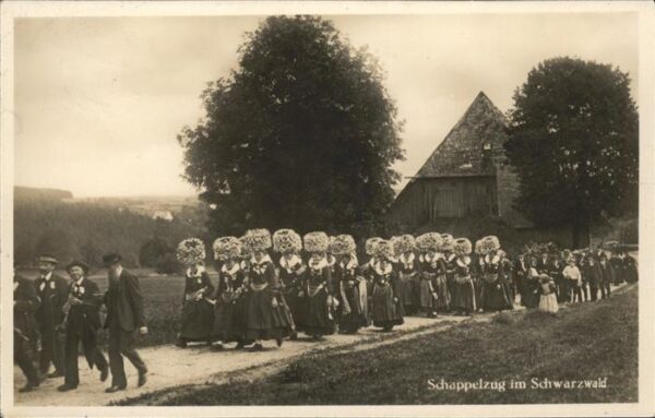 Trachten Schwarzwald Schappelzug