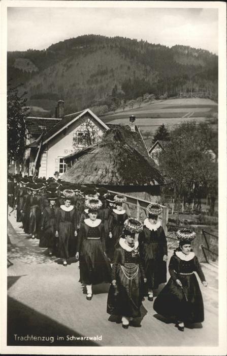 Trachten Schwarzwald Trachtenzug