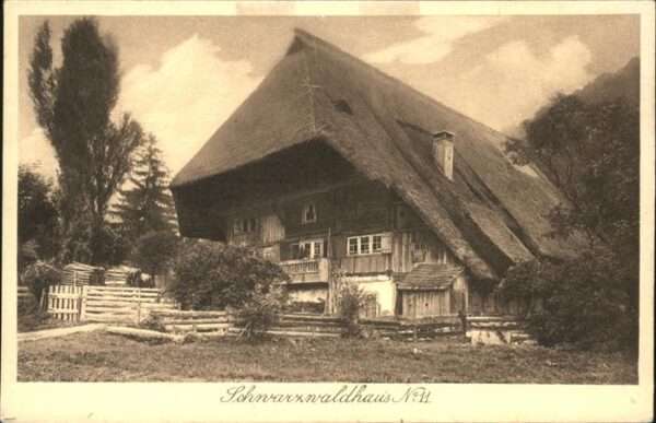 Verlag Elchlepp Nr. 11 Schwarzwaldhaus
