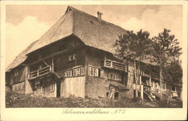 Verlag Elchlepp Nr. 7 Schwarzwaldhaus